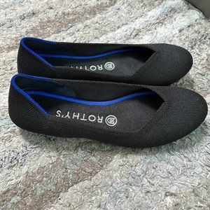 Rothy's Women's Black Size 7 Flats ("The Flat")